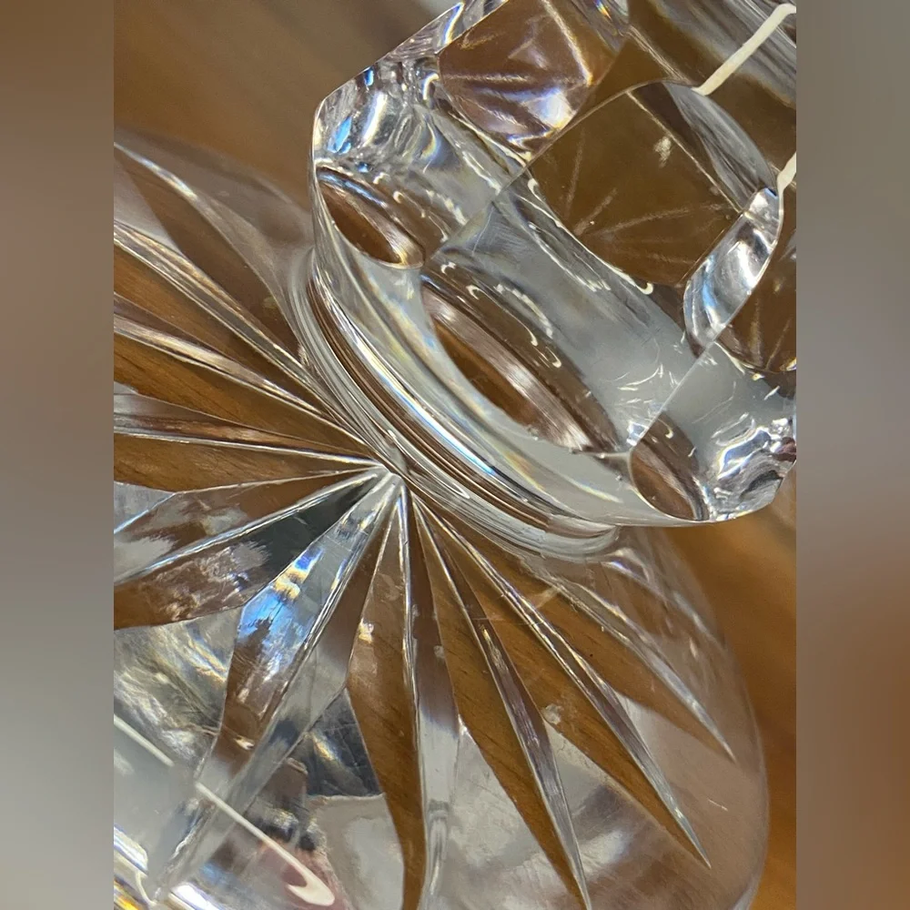 Vintage Waterford Crystal Candleholder